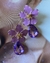 Brinco maresia floral