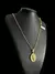 CORDÃO CADEADO 3MM + PINGENTE - BANHADO A OURO 18K