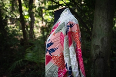 Kimono Estampado de Viscose Jardim Floral