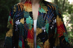 Kimono Estampado de Viscose Folhas de Palmeira na internet