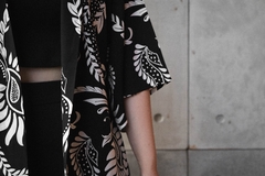 Kimono Estampado de Viscose Clássico na internet