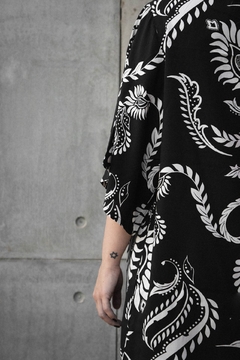 Kimono Estampado de Viscose Clássico