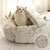 Cama de Luxo para Gatos 2 em 1 - Cama com Coberta - loja online