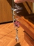 Captador de energia espiral com cristais - Rosa - 15cm