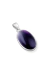 Pingente Jasmin em Prata 925 com Pedra Natural Ametista. - comprar online