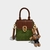 Imagem do 2023 Nova Tendência Design Original Bolsas Caixa para Mulheres Caqui Verde Cont