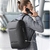 Mochila de negócios masculina de luxo antirroubo à prova d'água mochila e