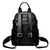 Imagem do Mochilas de couro de vaca bolsa de ombro de alta capacidade feminina 2023 bolsas