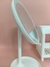 Espelhos de maquiagem brancos com luzes LED Base compacta simples com função d na internet