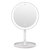Espelhos de maquiagem brancos com luzes LED Base compacta simples com função d - loja online