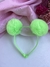 Tiara Pompom - Neon - comprar online