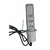 Torre De Tomada Retrátil Multiplug 3 Tomadas 20a - Cinza