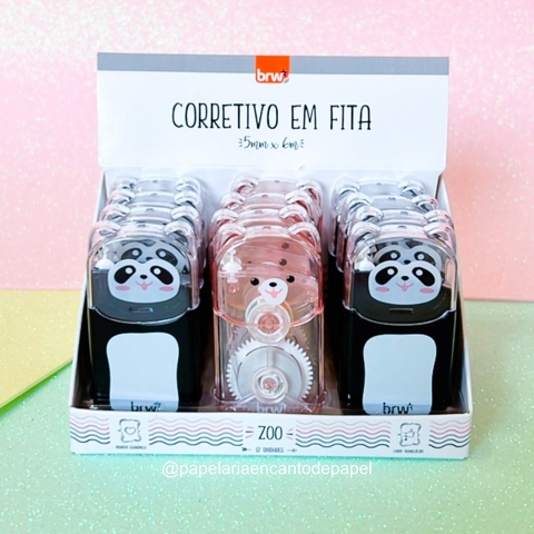 Corretivo em fita Zoo - BRW