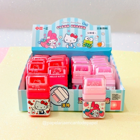 Borracha com rolinho - Hello Kitty