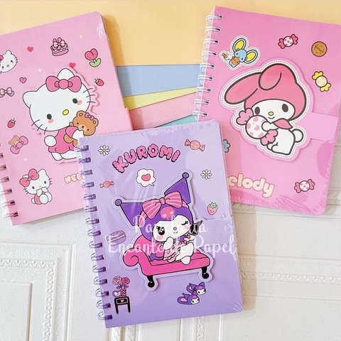 Caderno Espiral Turma da Hello Kitty - comprar online