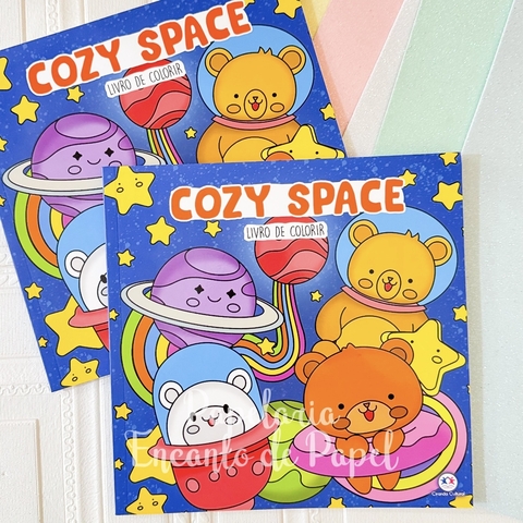 Livro de Colorir Cozy Space - comprar online