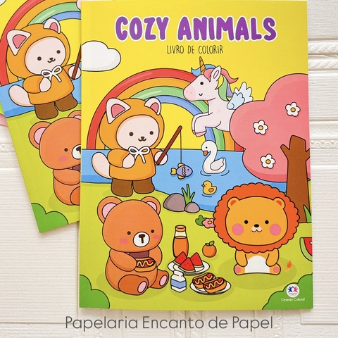 Livro de colorir Cozy Animals - comprar online