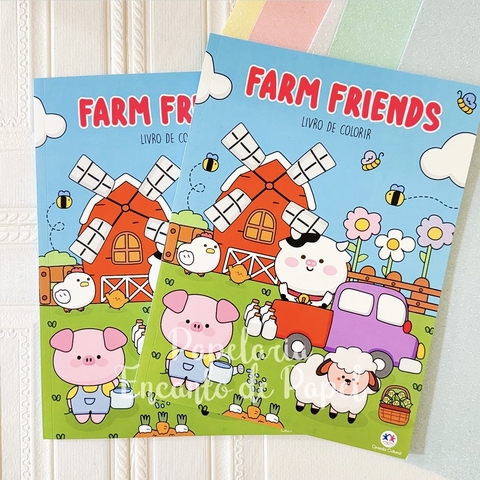 Livro de colorir Farm Friends - comprar online