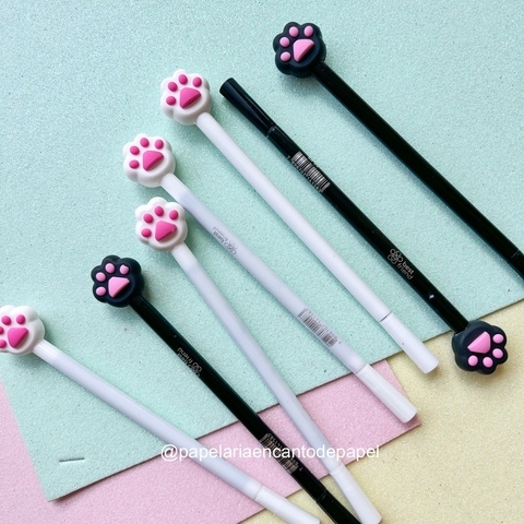 Caneta patinha de gatinho - BRW