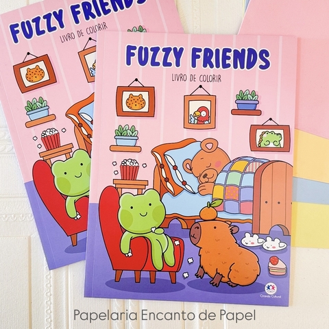 Livro de colorir Fuzzy Friends - comprar online