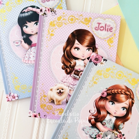 Caderno Brochura Colegial Jolie - Tilibra