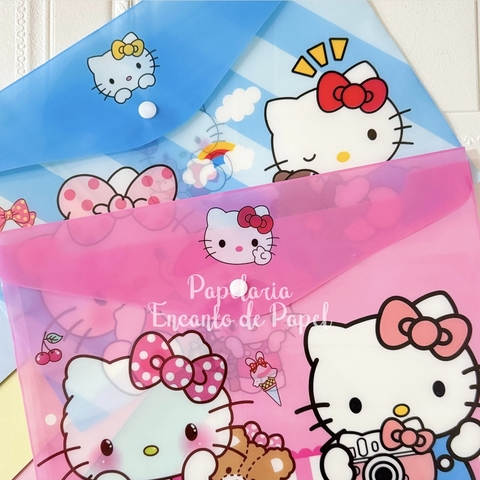 Pastas Hello Kitty - tamanho A4 - comprar online