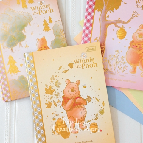 Caderno Brochura Colegial Pooh - Tilibra
