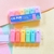 Caneta marca-texto CIS Fun mini pastel - estojo com 6 cores