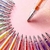Estojo de canetas em gel com glitter - 18 cores - comprar online