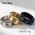 Moda 8mm spinner anel para homem feminino ansiedade alívio acessórios anka cru - T.M.F