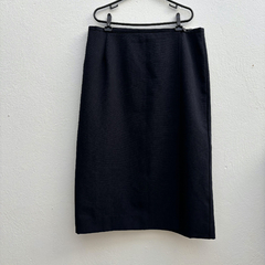 Saia midi envelope social azul francesa * G/GG - loja online