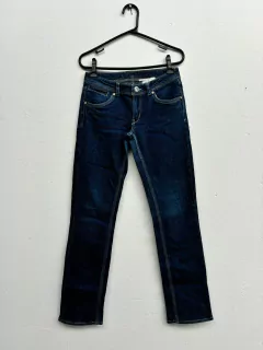 Calça jeans skinny Levi's cowboy cintura baixa * pp brechó - comprar online
