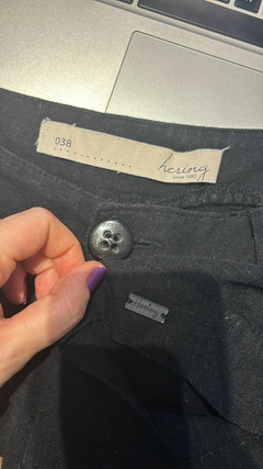 Shorts verão preto linho/viscose Hering * N 36/38 na internet