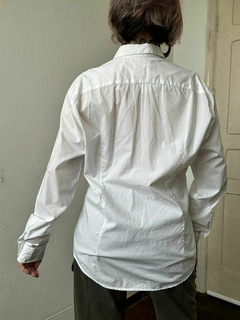 Camisa feminina branca manga longa Lacoste * G - loja online
