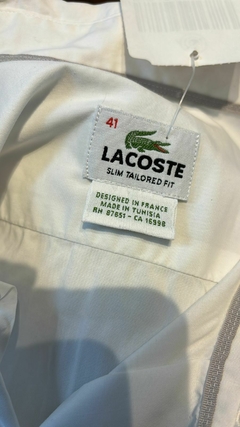 Camisa feminina branca manga longa Lacoste * G - comprar online