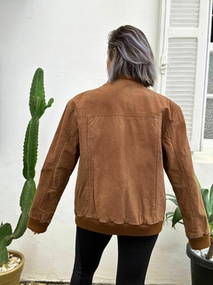 Jaqueta couro legítimo caramelo masculina importada * G na internet