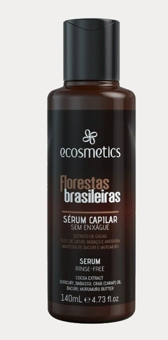Sérum Capilar Vegano e Orgânico Sem Enxague 140mL
