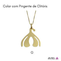 Colar com pingente de Clitóris on internet