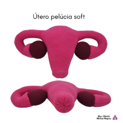 vulva de felpa con clítoris y útero extraíbles - tienda online