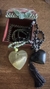 Heartmala Coração G Ônix Negro, contas de Hematita, Cristais Transparentes, Calcedônia Negra - comprar online