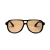 Óculos de Sol Aviador Vintage com Lentes Âmbar | Coleção Origens na internet