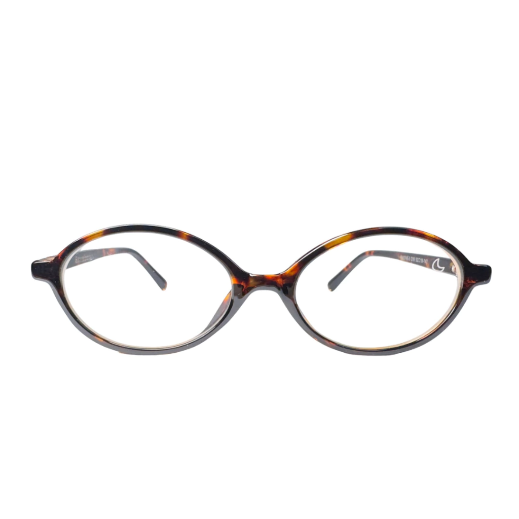 Armação de Grau Oval RX Tartaruga Acetato Vintage