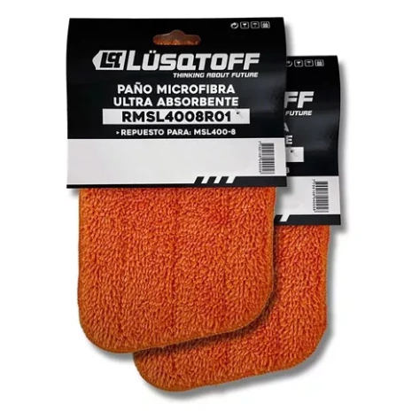 Paño De Limpieza Lüsqtoff Rmsl4008r01 Paño Naranja Pack X 2