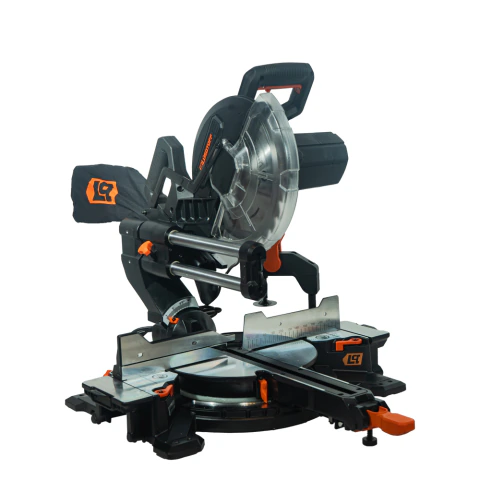 Sierra Ingletadora Telescópica Lusqtoff Lqi2000-9 2000w Disco 255mm 5000rpm Black Series