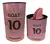 Set Yerbera+Azúcarera Lusqtoff ROSA 250g