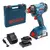 BOSCH LLAVE IMPACTO INALAMBRIC GDX180-LI 2 BATERIA