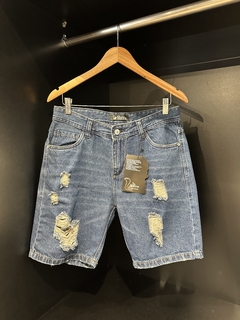 Bermuda Jeans Destroyed - comprar online