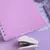 CUADERNO BP A5 T/Dura x 100 Hj. anillo doble alambre LILA PASTEL en internet