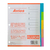 SEPARADOR N3 AVIOS 5 POSICIONES POLIPROPILENO FLUO - comprar online