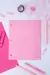 Carpeta Nº3 dos tapas ROSA pastel - BP - comprar online